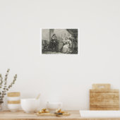 Christina (1626-89) Koningin van Zweden, uit een s Poster (Keuken)