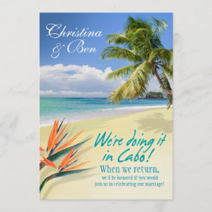 Christina EMERALD WATERS Cabo receptie (linnen) Kaart