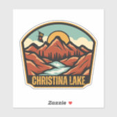 Christina Lake, Brits-Columbia Sticker (Vel)