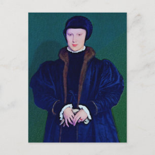 Christina of Denmark Ink Sketch Briefkaart