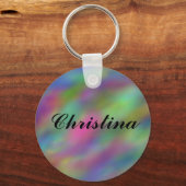 Christina Pastel Clouds Sleutelhanger (Voorkant)