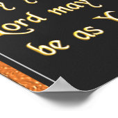 Christina Prayer Poster (Hoek)