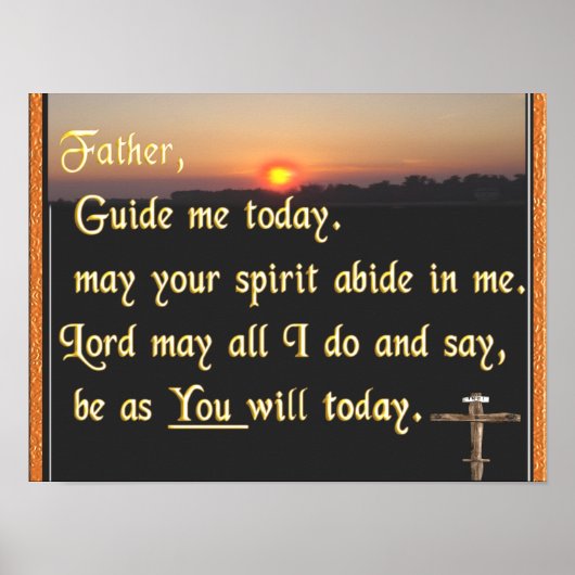Christina Prayer Poster (Voorkant)