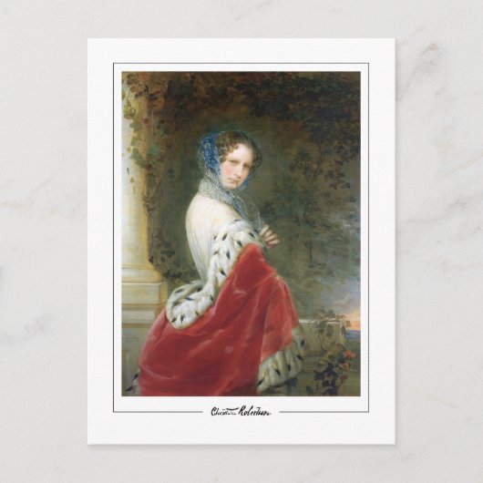 Christina Robertson #13 - Kunstmatig Briefkaart (Voorkant)