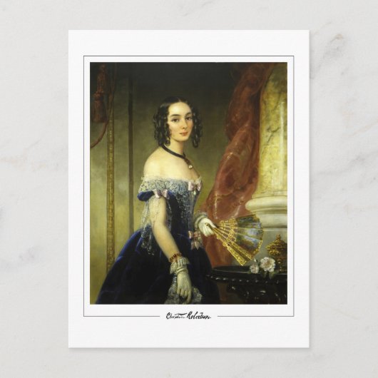 Christina Robertson #26 - Kunstmatig Briefkaart (Voorkant)