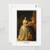 Christina Robertson #55 - Kunstmatig Briefkaart (Voorkant / Achterkant)