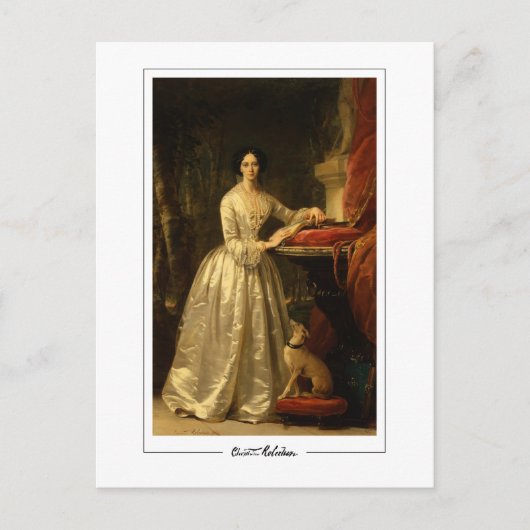 Christina Robertson #55 - Kunstmatig Briefkaart (Voorkant)