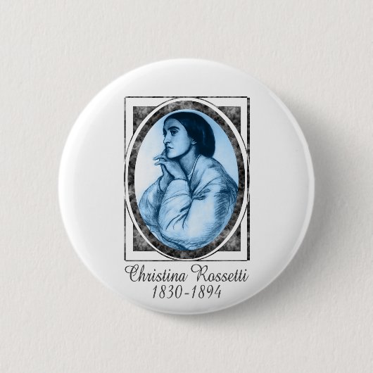 Christina Rossetti Ronde Button 5,7 Cm (Voorkant)