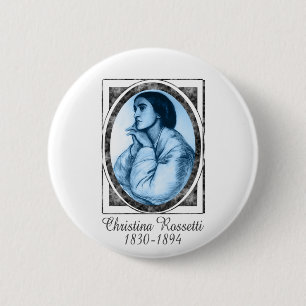 Christina Rossetti Ronde Button 5,7 Cm