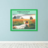 Christina's Nieuwe Wereld Canvas Afdruk (Insitu (Houten vloer))