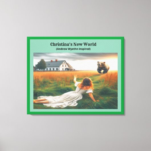 Christina's Nieuwe Wereld Canvas Afdruk (Voorkant)
