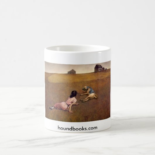 Christina's wereld met Wimsey de bloedhond Koffiemok (Center)