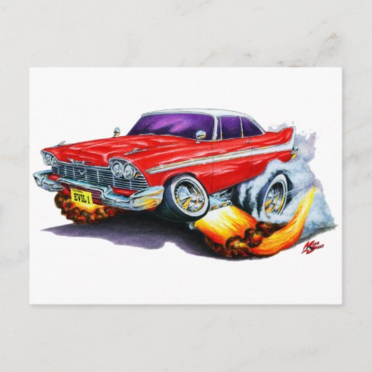 Christine Plymouth Fury Briefkaart (Voorkant)