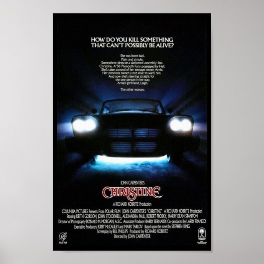 CHRISTINE POSTER (Voorkant)