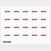 Christine Ronde Sticker (Vel)