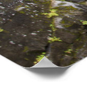 Christine Waterfall HDR. Afdrukken met scripts Ver Poster (Hoek)