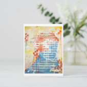 Christine's schilderijen briefkaart (Staand voorkant)