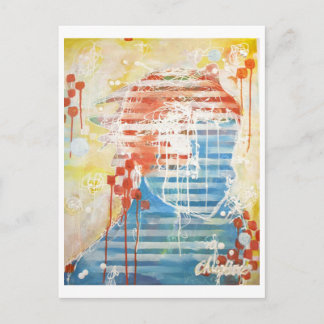 Christine's schilderijen briefkaart