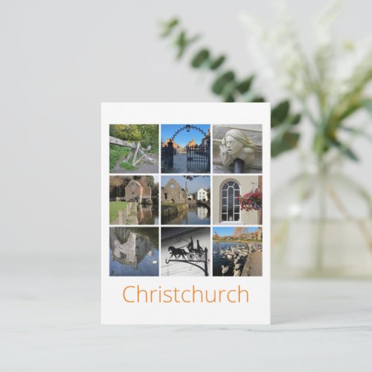 Christkerk Briefkaart (Staand voorkant)