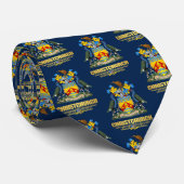 Christkerk Stropdas (Opgerold)