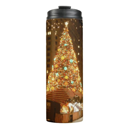 Christkindlmarket - 21 december 2005 in Chicago Thermosbeker (Voorkant)
