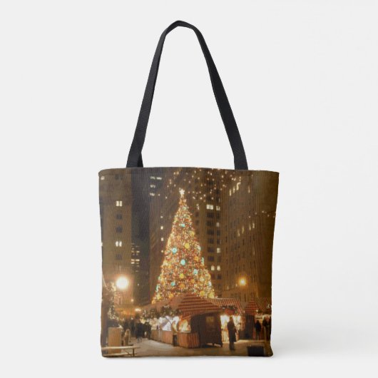 Christkindlmarket - 21 december 2005 in Chicago Tote Bag (Achterkant)