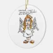 Christma Keramisch Ornament (Links)