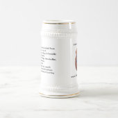 Christman Beer Stein 22oz Bierpul (Center)