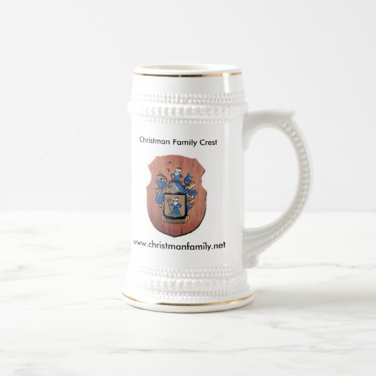 Christman Beer Stein 22oz Bierpul (Rechts)