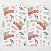 Christmasラベル Bier Etiket (Enkel label)