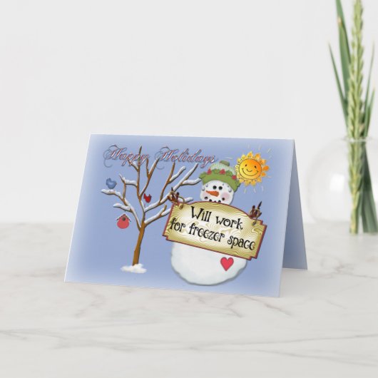 Christmas2 Feestdagen Kaart (Voorkant)