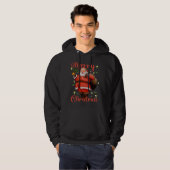 Christmas 1224 Christmas Tree Holy Night Santa Cla Hoodie (Voorkant volledig)