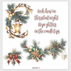 Christmas_17 Vinyl Sticker op maat