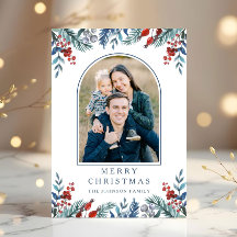 Christmas 1 Photo Arch Waterverf Botanisch