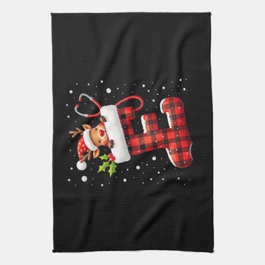 Christmas (1) theedoek (Verticaal)