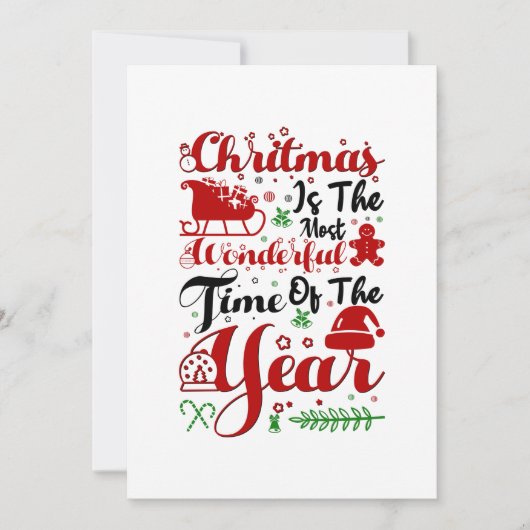 Christmas 2021 Would Not Recommed Save The Date (Voorkant)