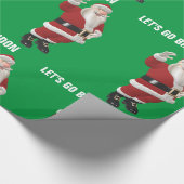 CHRISTMAS 2023 LET'S GO BRANDON SANTA CLAUS CADEAUPAPIER (Hoek)