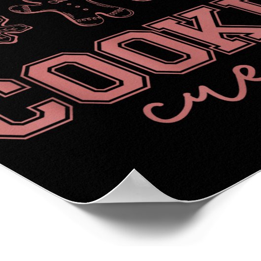 Christmas 2025 Cookie Crew Gingerbread Funny Chris Poster (Hoek)