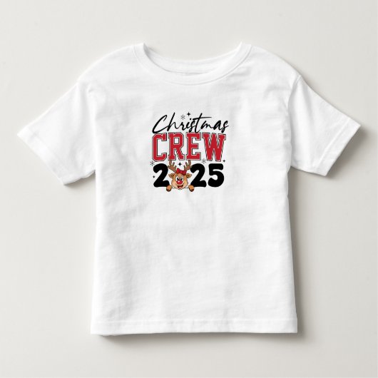 Christmas 2025 Crew Kinder Shirts (Voorkant)