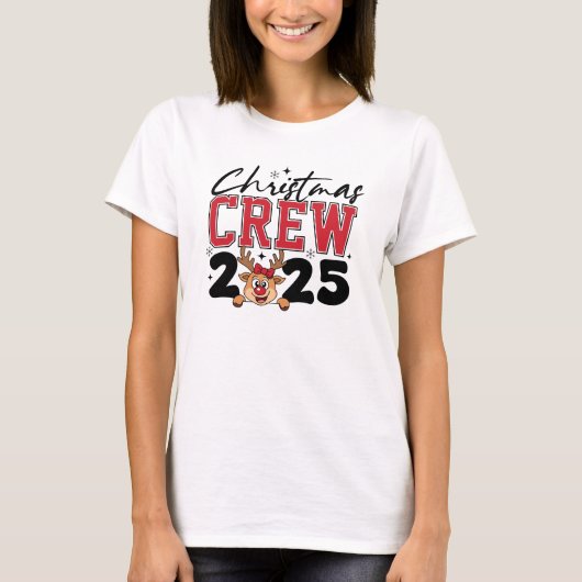 Christmas 2025 Crew T-shirt (Voorkant)