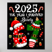 Christmas 2025 The Year I Barely Survived Six Seve Poster (Voorkant)