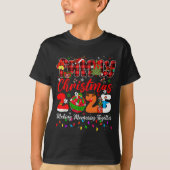 Christmas 2025 Xmas Lights Making Memories Togethe T-shirt (Voorkant)