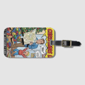 christmas 2 bagagelabel (Voorkant (horizontaal))