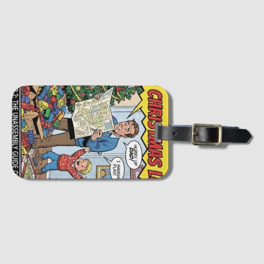 christmas 2 bagagelabel (Voorkant (horizontaal))