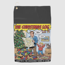 christmas 2 golfhanddoek