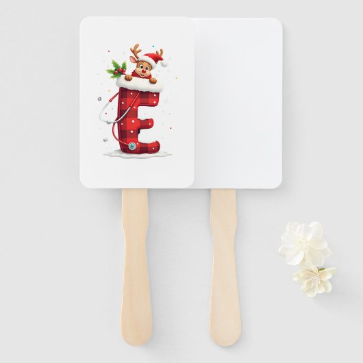 Christmas (2) handwaaier (Voorkant en achterkant)