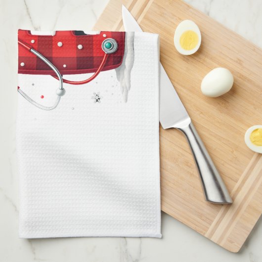 Christmas (2) theedoek (Quarter Fold)