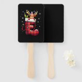 Christmas (3) handwaaier (Voorkant en achterkant)