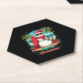 christmas (3) kartonnen onderzetters (Schuin)