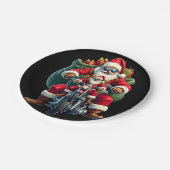 Christmas (4) papieren bordje (Gekanteld)